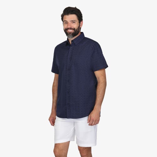 Vustra Nightfall Button-down Shirt In Blue