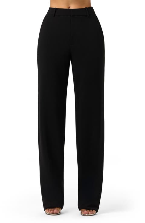 High Waist Suiting Pants