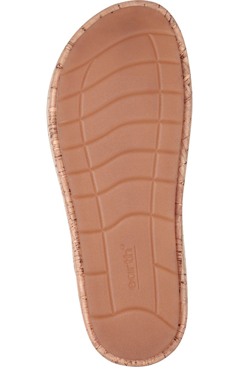 Earth<sup>®</sup> Slata Ankle Strap Platform Sandal, Alternate, color, Black