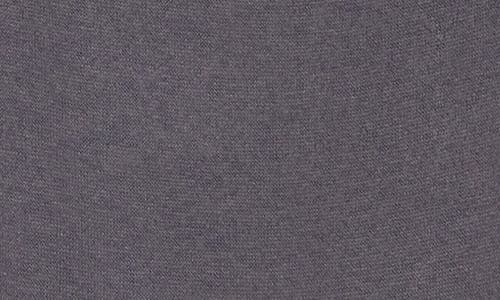 Renee C Brushed Knit Long Sleeve Top In Charcoal