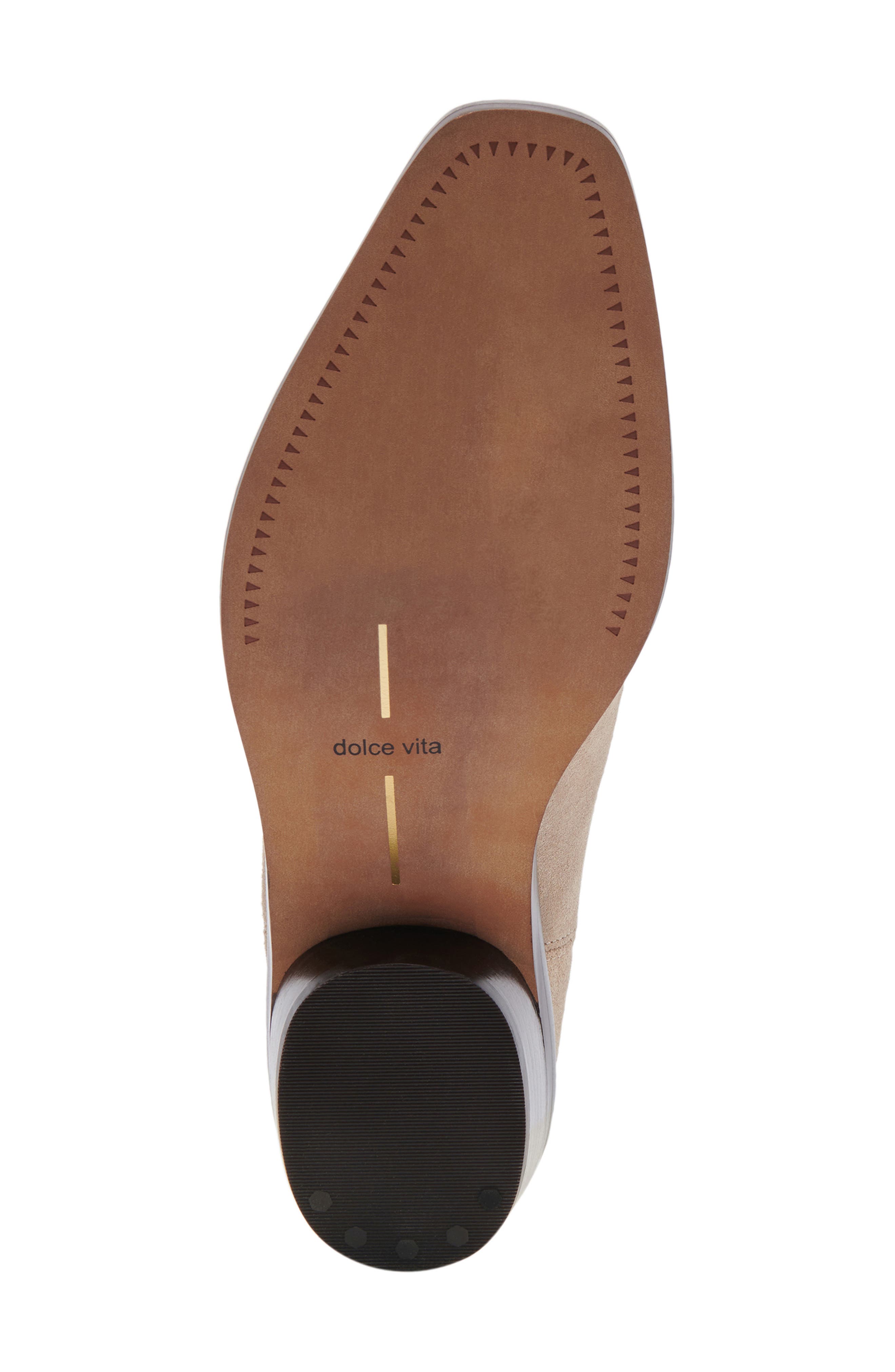 Dolce Vita Foster Chelsea Boot, Alternate, color, Taupe Suede