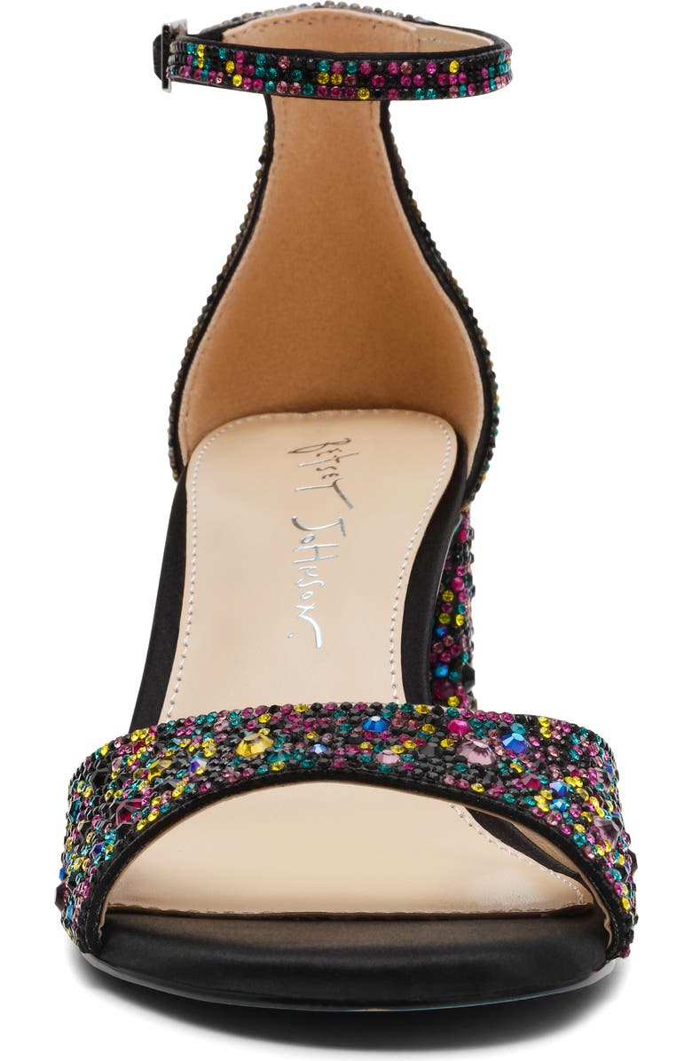 Betsey Johnson Kami Sandal, Alternate, color, Black Multi