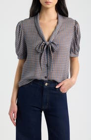 FRAME The Sonnet Silk Blouse