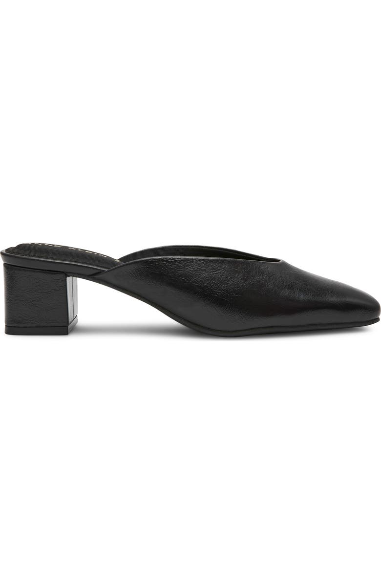 Anne Klein Maeus Mule, Alternate, color, Black Crinkle