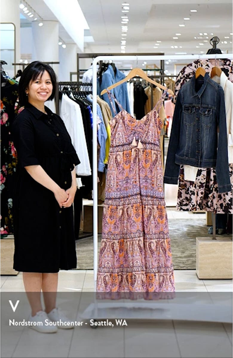 Loraine Organic Cotton Maxi Dress, sales video thumbnail