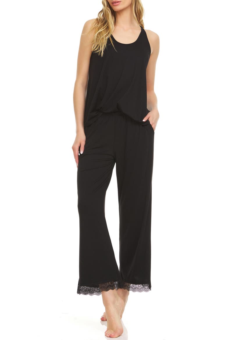 Stephanie Pajamas, Main, color, BLACK