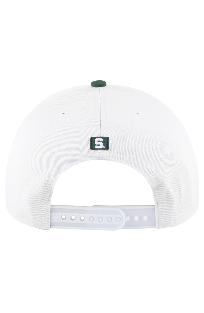 '47 Men's '47 White Michigan State Spartans Streamline Hitch Adjustable Hat, Alternate, color, 
