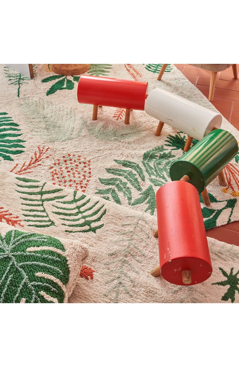 Lorena Canals Washable Rug Botanic, Alternate, color, Natural