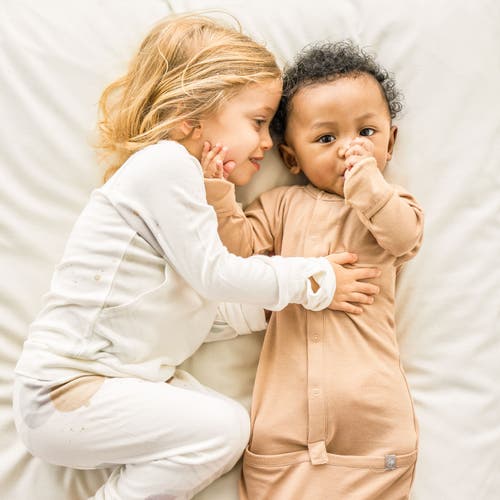 Goumikids Goumi 24 Hour Convertible Sleeper Baby Gown In Sandstone