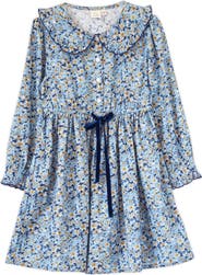 Beet World Little Kid Adelaide Velvet Tie Dress