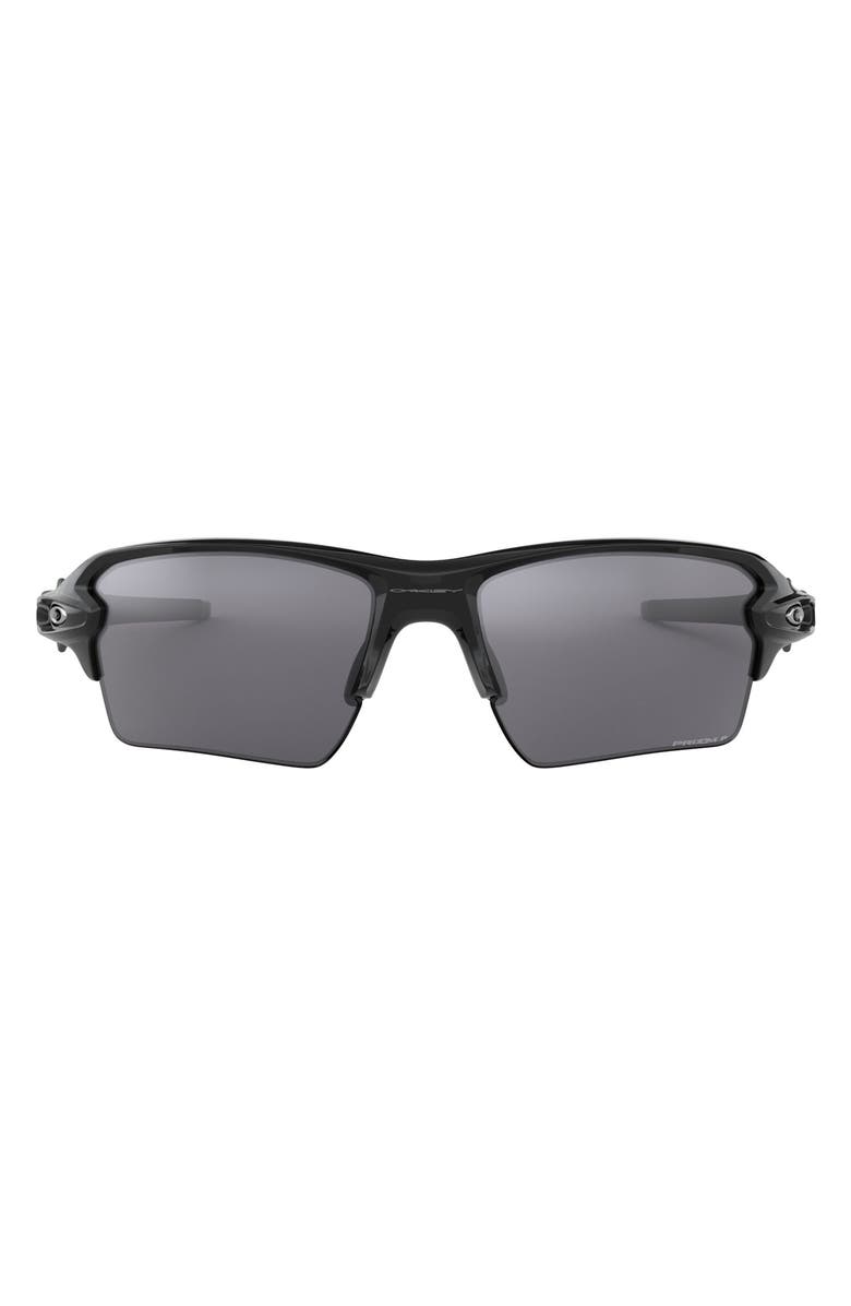 Oakley Flak<sup>®</sup> 2.0 XL 59mm Prizm<sup>™</sup> Polarized Wrap Sunglasses, Main, color, Black