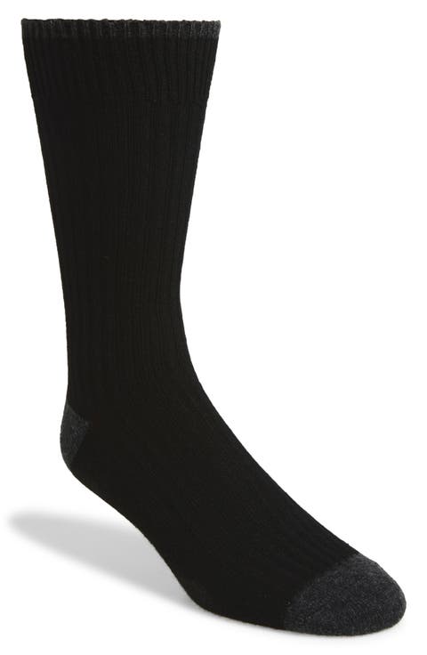 Rib Crew Socks