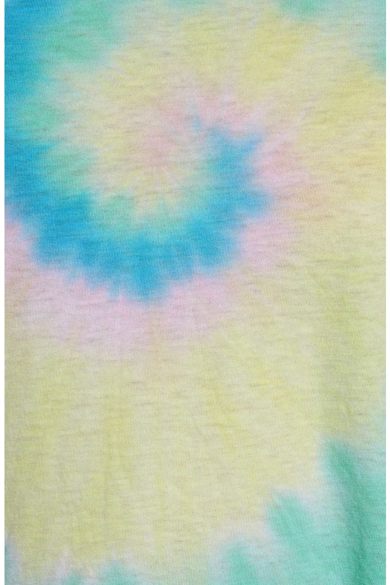 Tie Dye Shirttail Tank, Alternate, color, TIE DYE