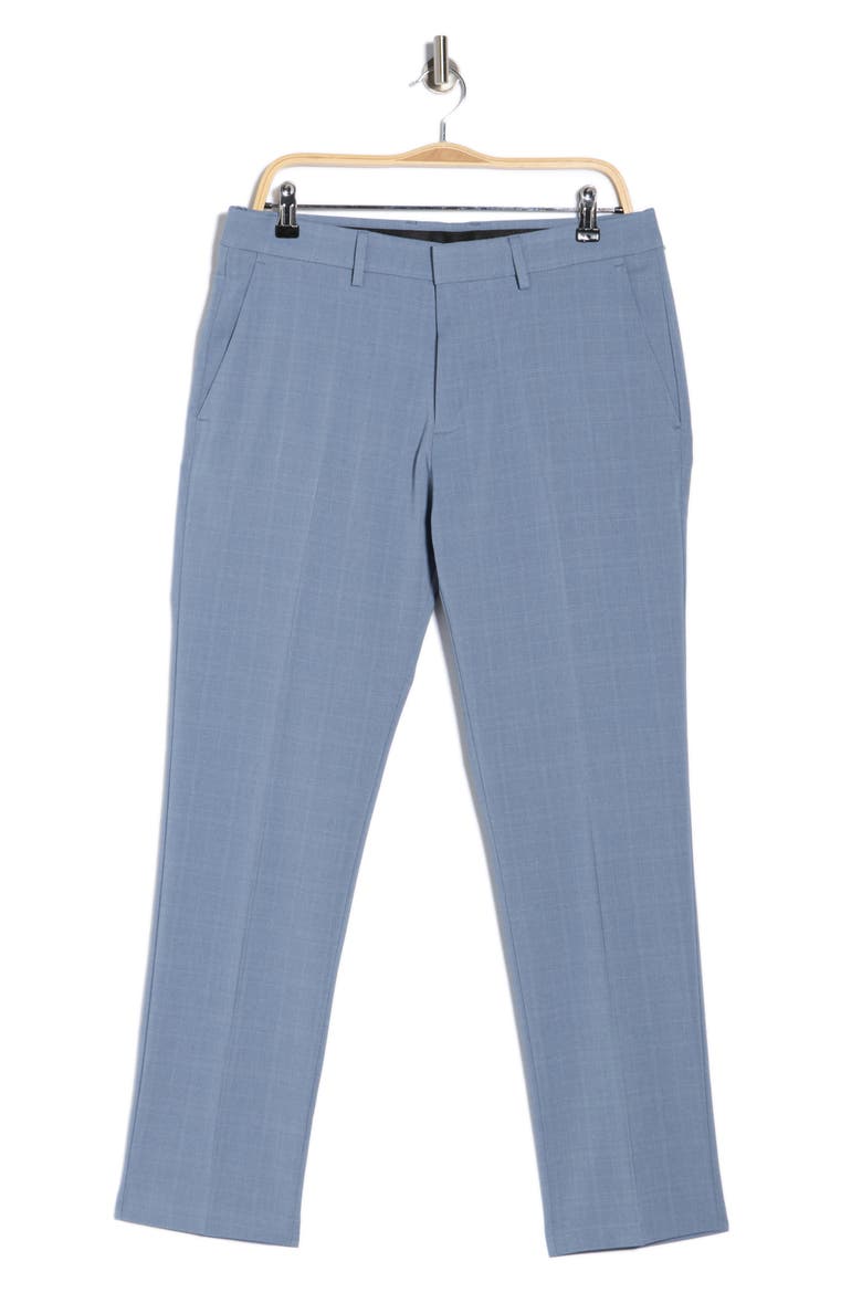 Tonal Plaid Pants, Alternate, color, CHAMBRAY