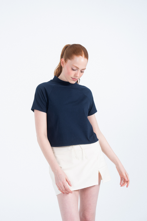 SIERRA MADRE GOLF SIERRA MADRE GOLF THE MOCK NECK TEE