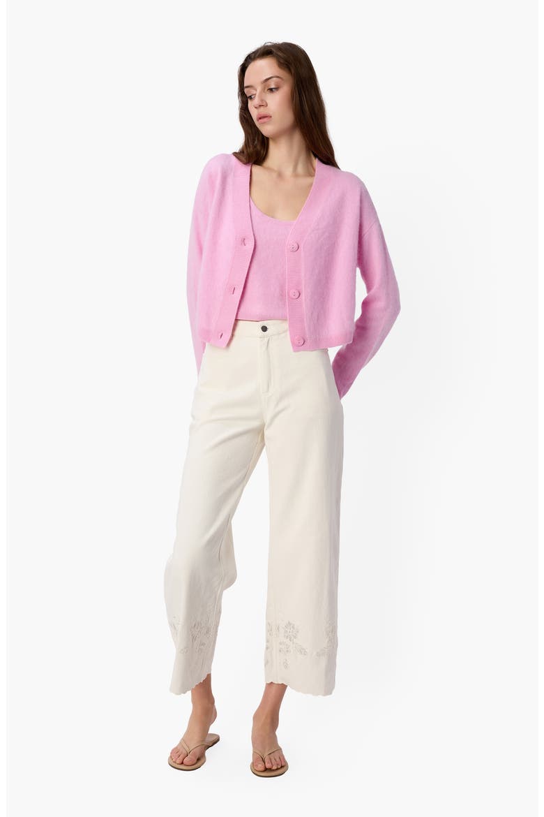Josefa Cashmere Cardigan, Alternate, color, AURORA