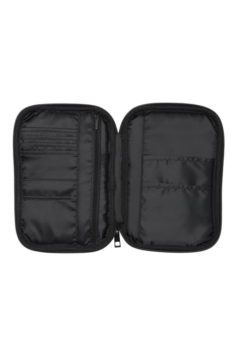 Inflight Organizer, Alternate, color, BLACK