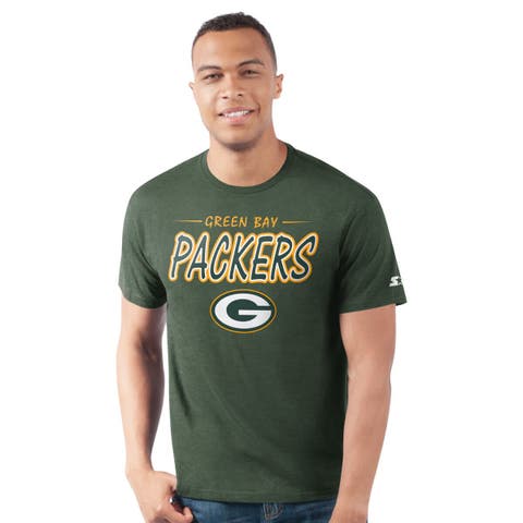 Men's Starter  Green Green Bay Packers Prime Time T-Shirt