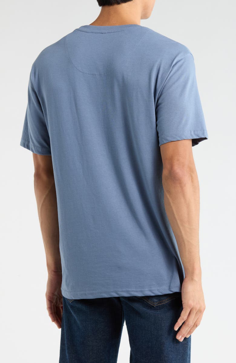 James Campbell Bronco Graphic T-Shirt, Alternate, color, Blue Jean