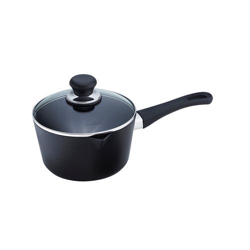 Scanpan Classic 2 Quart Covered Saucepan in Black 