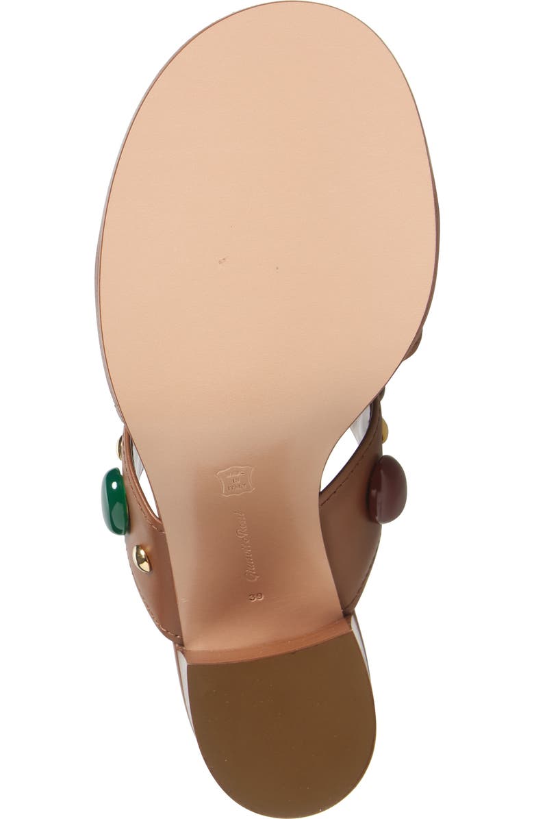 Gianvito Rossi Pebble Crystal Embellished Sandal, Alternate, color,