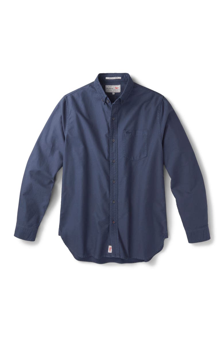 Aldridge Oxford Button Down Shirt, Alternate, color, Navy