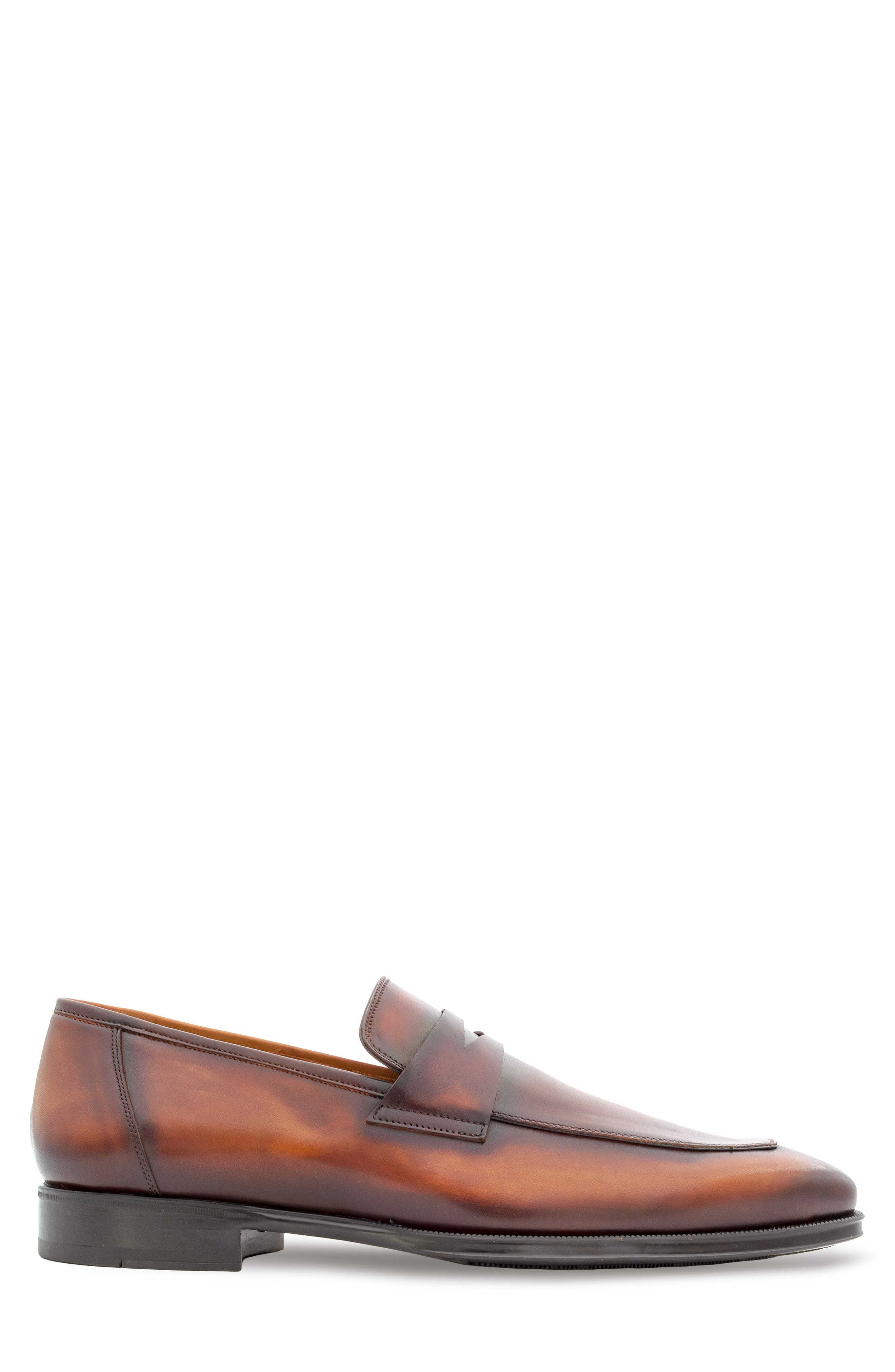 Avenue Penny Loafer, Alternate, color, COGNACRUST