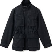 MANGO Oversize Denim Barn Jacket