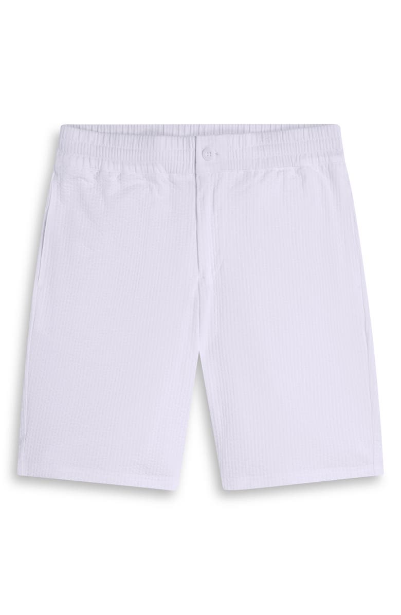 Bugatchi Cotton Blend Seersucker Shorts, Alternate, color, 