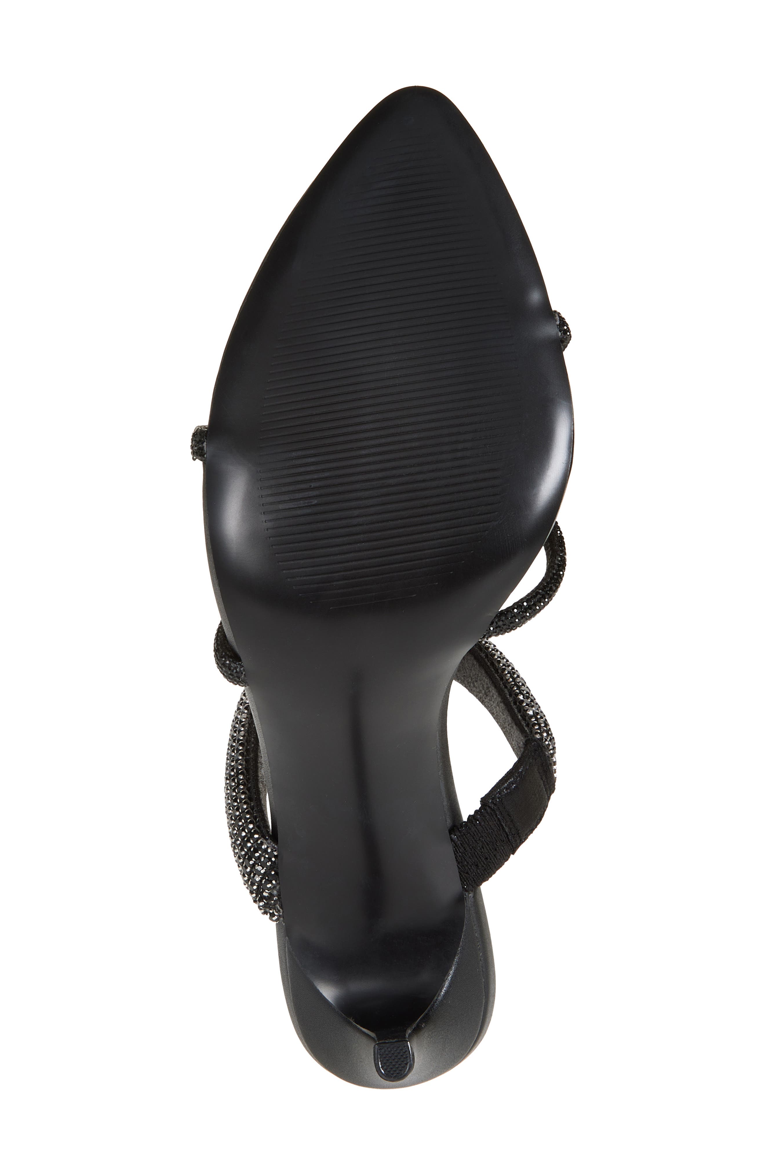 Steve Madden Camina Crystal Strap Slide Sandal, Alternate, color, 