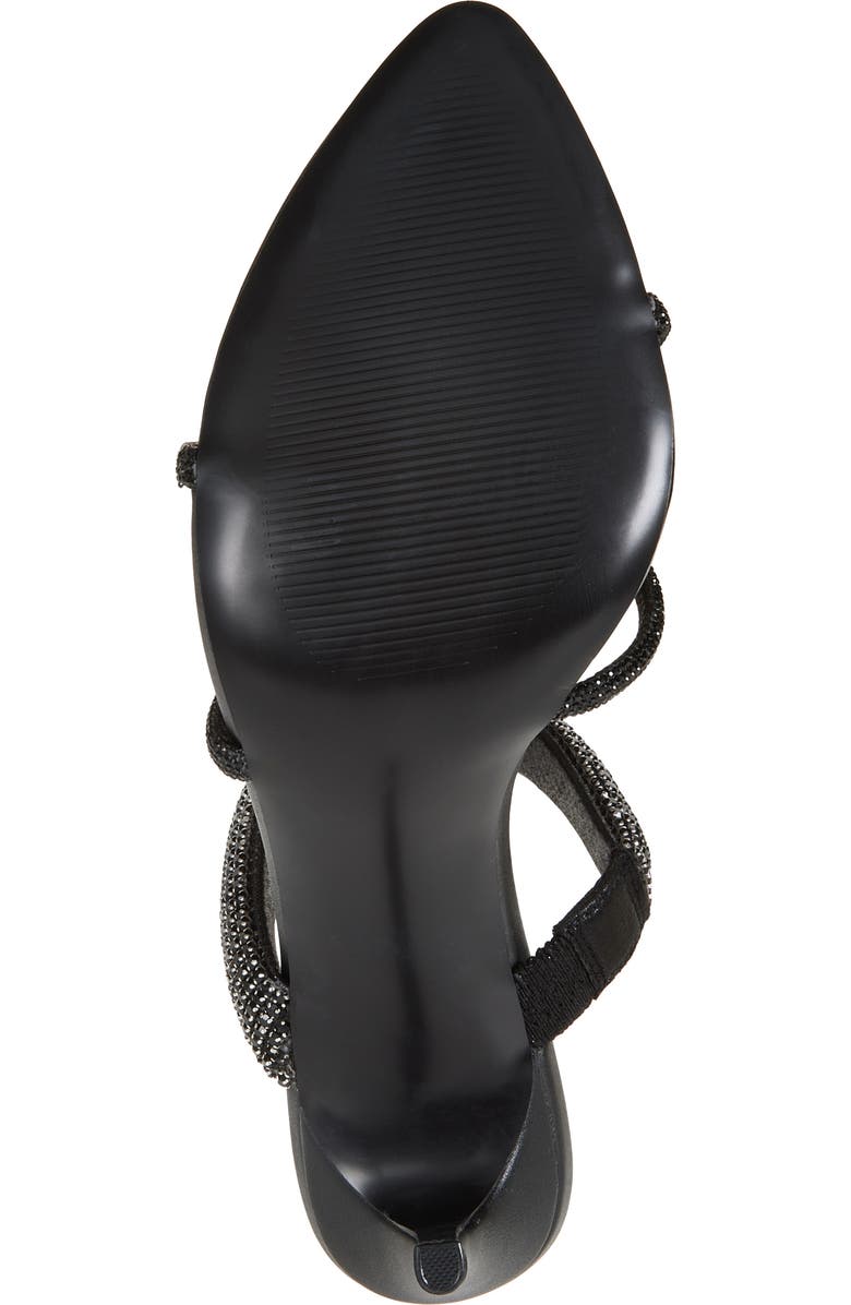 Steve Madden Camina Crystal Strap Slide Sandal, Alternate, color,