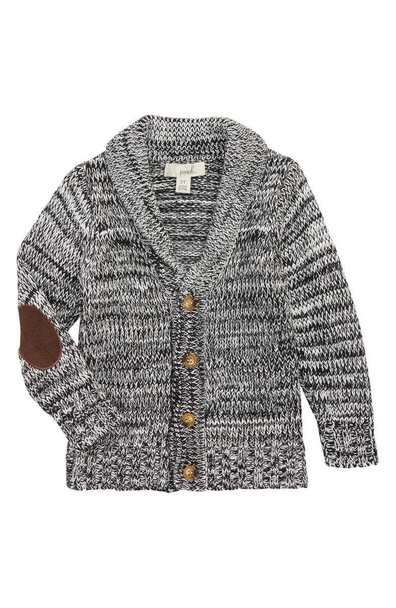 Peek Aren't You Curious Peek Finn Chunky Knit Shawl Cardigan, Main, color, 