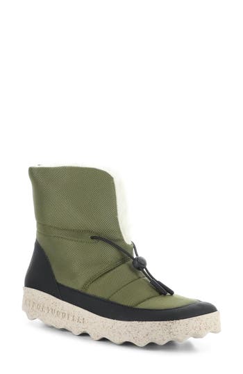 Asportuguesas By Fly London Coat Faux Fur Lined Duck Boot
