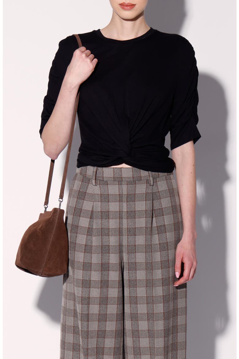 Holly Twist Top, Main, color, BLACK