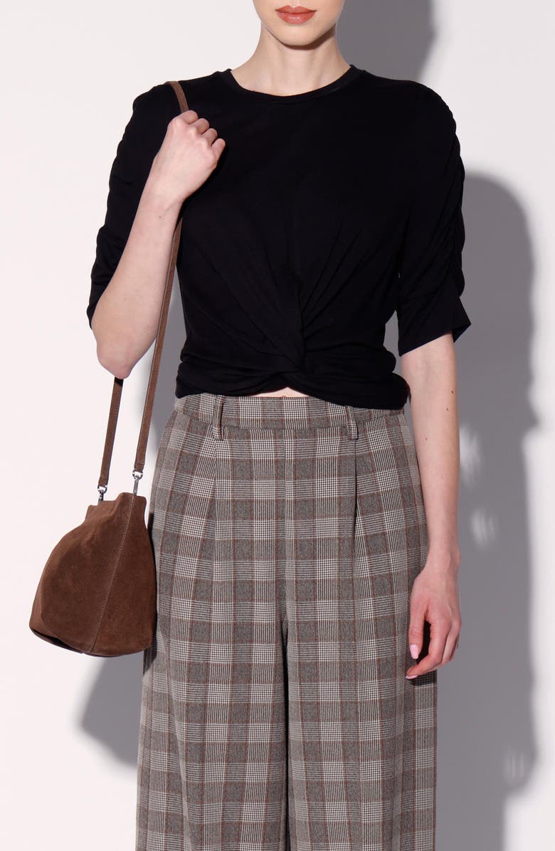 Walter Baker Holly Twist Top, Main, color, Black