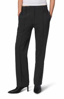 rag & bone Cosette Straight Leg Wool Blend Pants