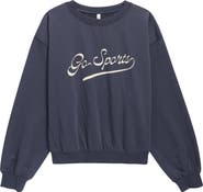 Rylee + Cru Kids' Go Sports Oversized Sweatshirt