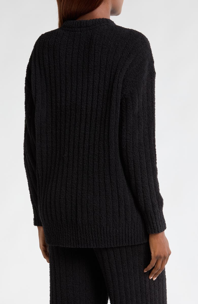 UGG<sup>®</sup> Riz Rib Sweater, Alternate, color, Black