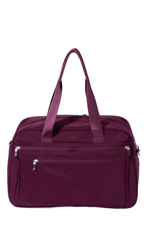 BAGGALLINI Weekender Expandable Duffel Bag in Mulberry at Nordstrom