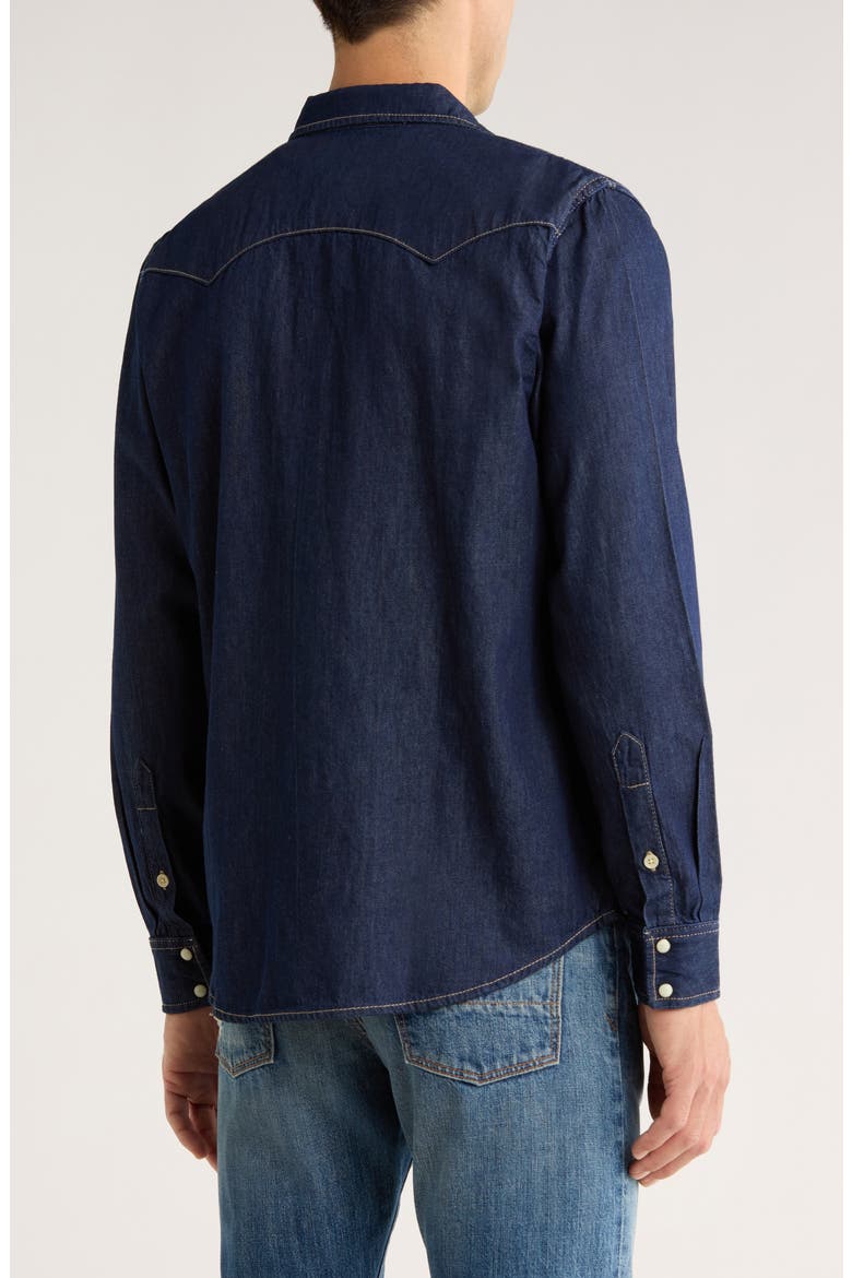 Western Snap-Up Chambray Shirt, Alternate, color, SCOTFORTH