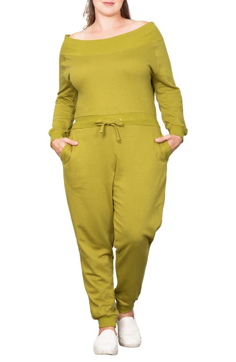 Off-the-Shoulder Jumpsuit