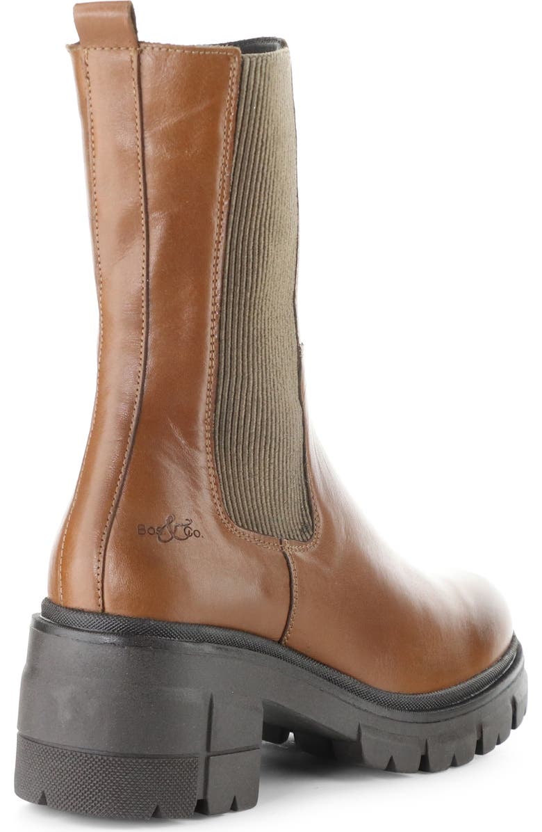 Bos. & Co. Brunas Waterproof Chelsea Boot, Alternate, color, Richtan/ Darkbrown