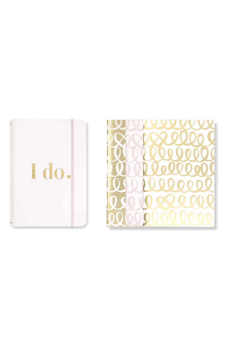 Kate Spade New York kate spade i do set of 3 notebooks, Main, color, 