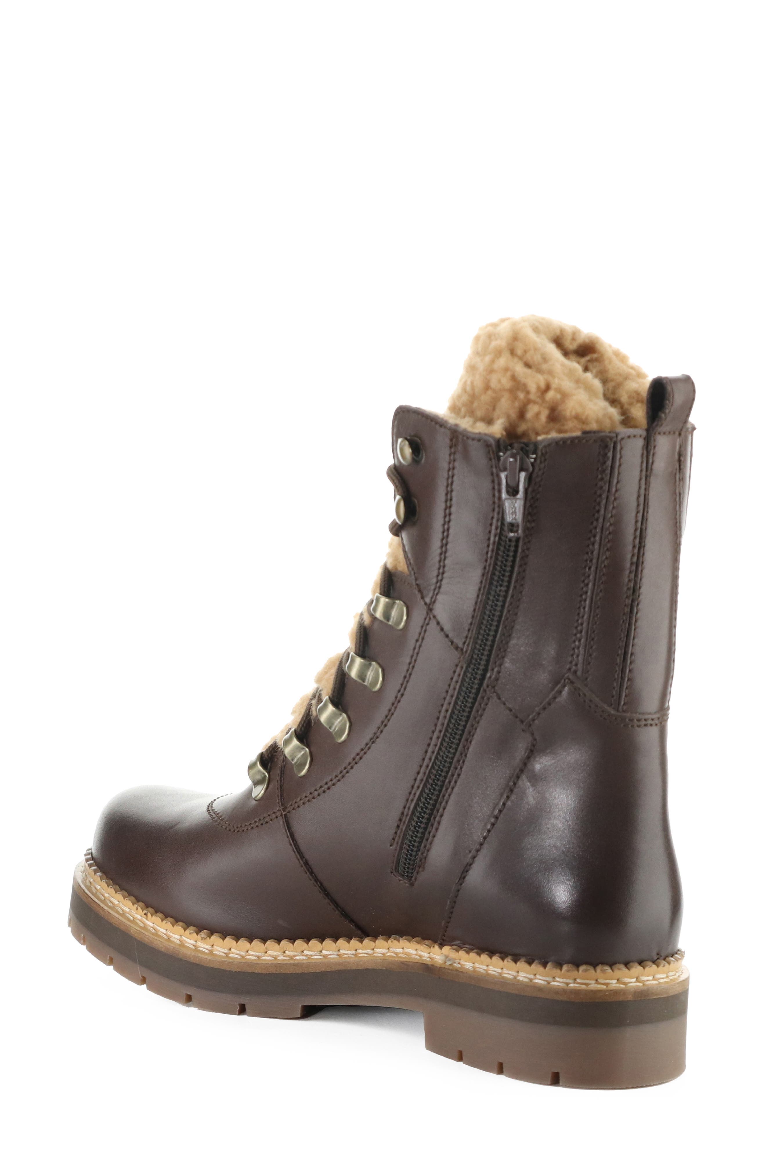 Adley Waterproof Wool Boot, Alternate, color, DK BROWN