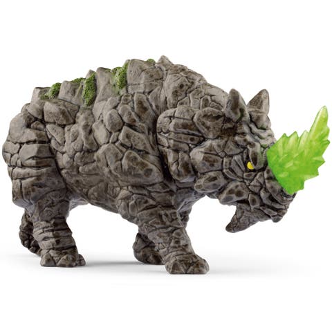 Eldrador Creatures Battle Rhino Fantasy Action Figure