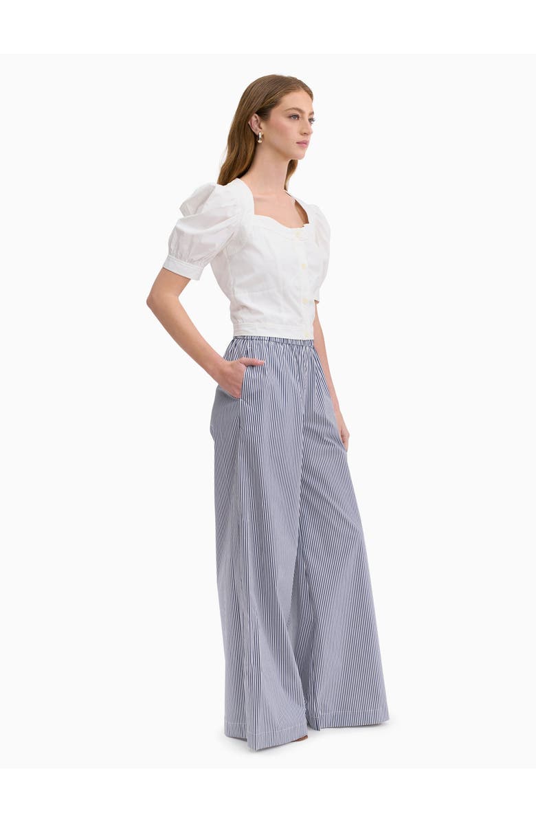 Rebecca Taylor Brielle Poplin Shirt, Alternate, color, Ivory