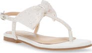 Betsey Johnson Kids' Crystal Bow Sandal