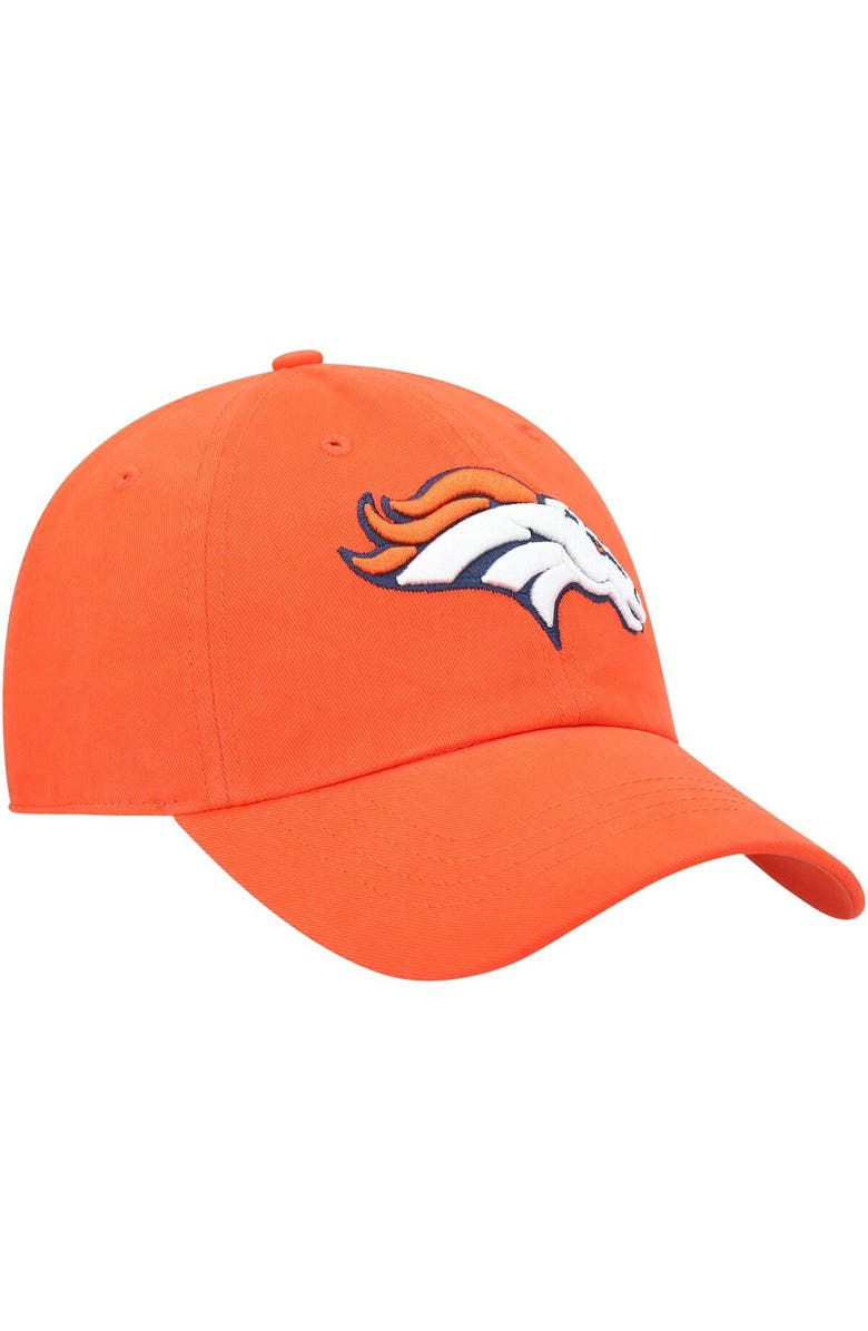 '47 Women's '47 Orange Denver Broncos Miata Clean Up Secondary Adjustable Hat, Alternate, color, 