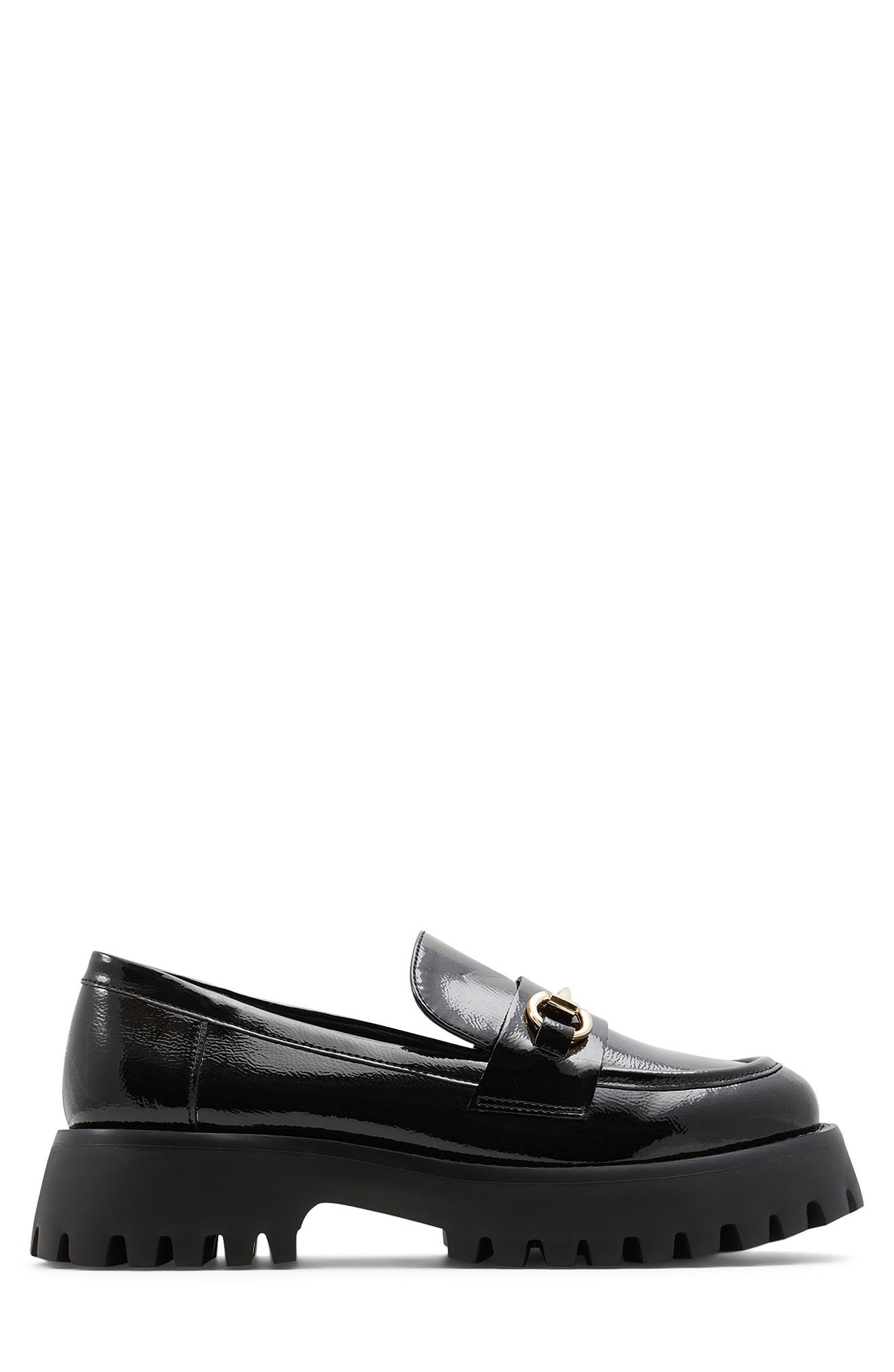 Call It Spring By Aldo Clueless Platform Loafer, Alternate, color, Black