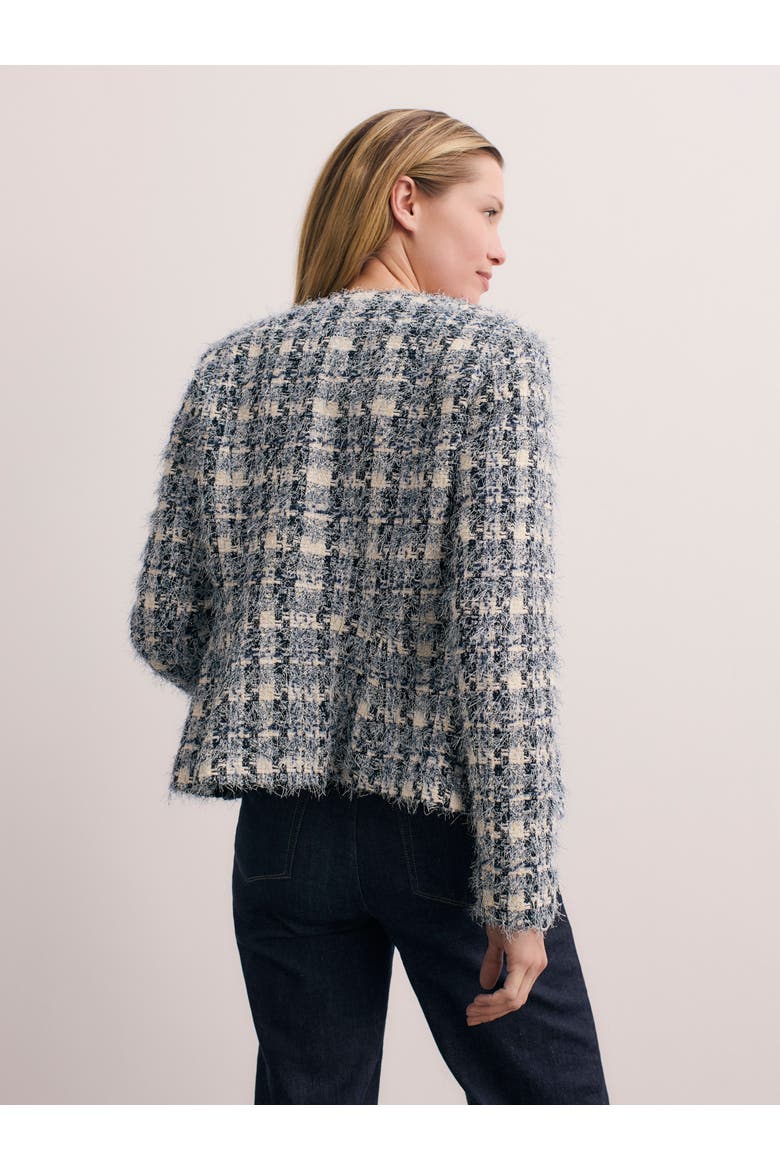 Sunbury Tweed Jacket, Alternate, color, Navy